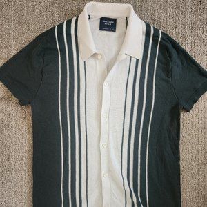 Abercrombie Mens button down polo